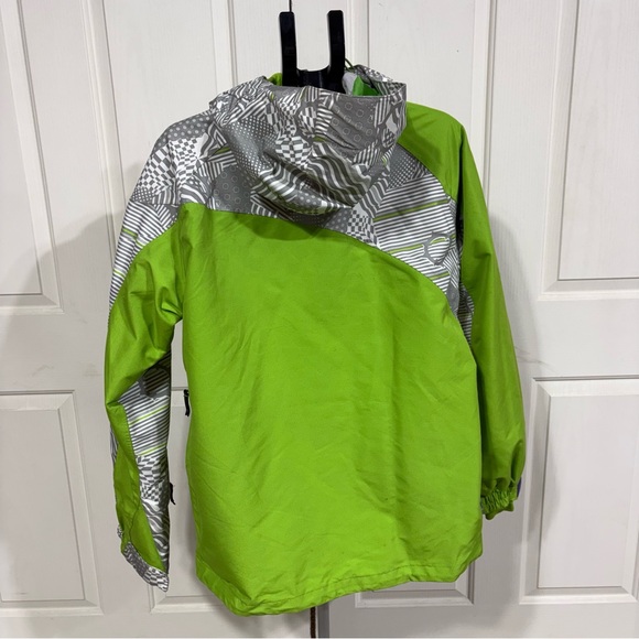 Empyre Clothing 10,000 MM Waterproof Ski Snowboard Coat Jacket Size L Neon Green - Picture 5 of 14